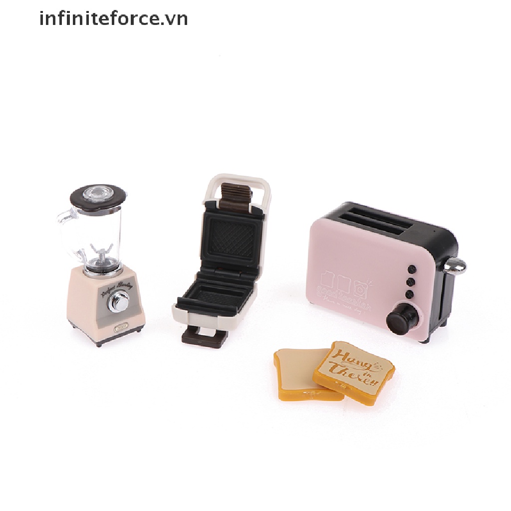 Mô Hình Đồ Chơi Nhà Bếp Điện Tử mini Tỉ Lệ 1: 12 Trang Trí Nhà Búp Bê