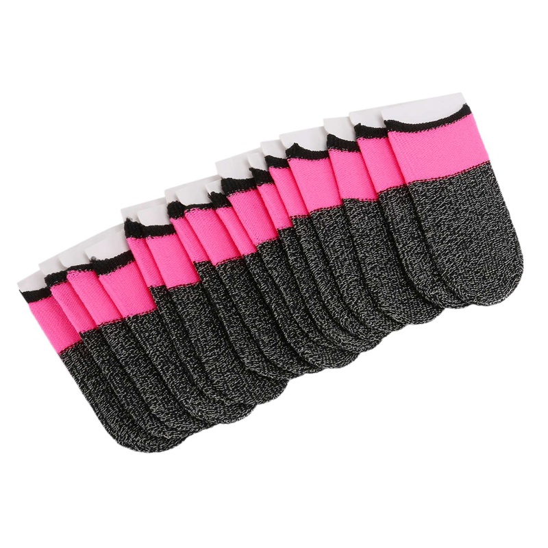 Set 16 Găng Tay 24-Pin Bằng Sợi Carbon Bảo Vệ Ngón Tay Chơi Game PUBG Mobile