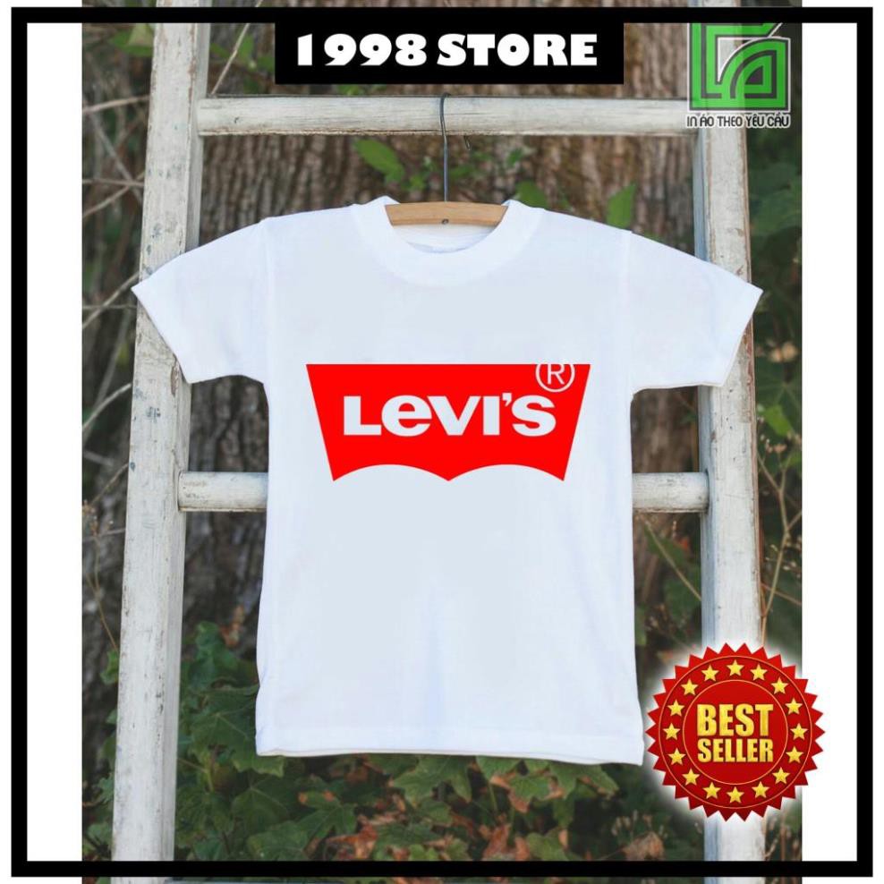 (GIÁ HỦY DIÊT) áo thun in logo levis trẻ em in tại shop