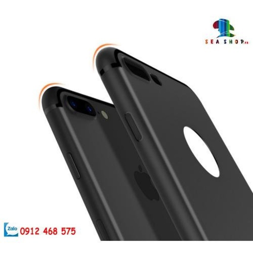 Ốp lưng Iphone 7 Plus nhựa silicon đen