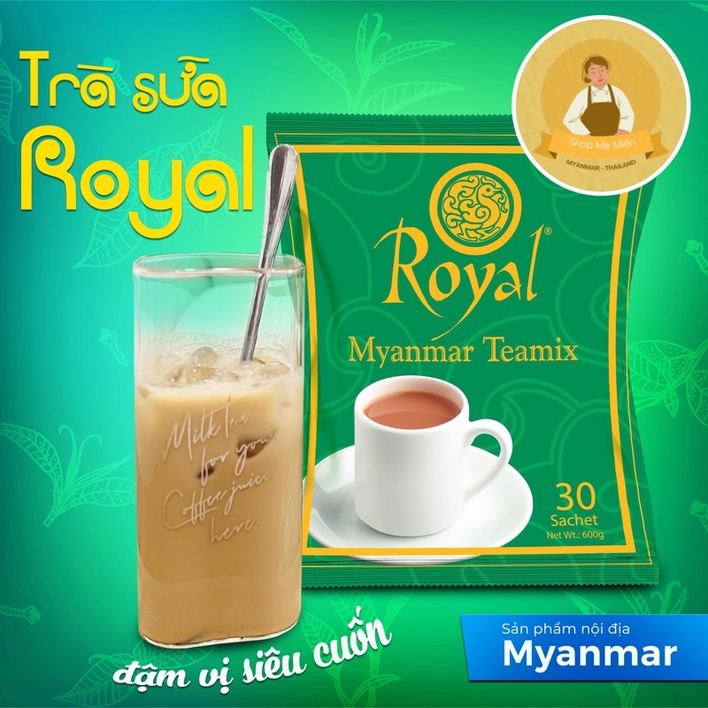 Trà sữa Royal Teamix Myanmar(DATE2024)- có sỉ SLL