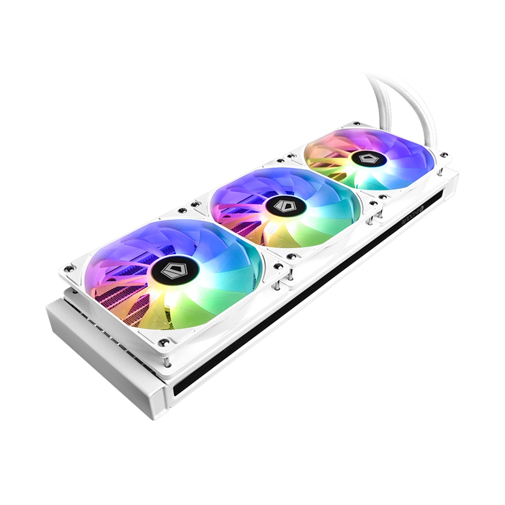 BỘ TẢN NHIỆT NƯỚC ID-COOLING ZOOMFLOW 360-XT SNOW Siêu đẹp dùng cho cả intel và AMD Chính hãng BH 24 tháng