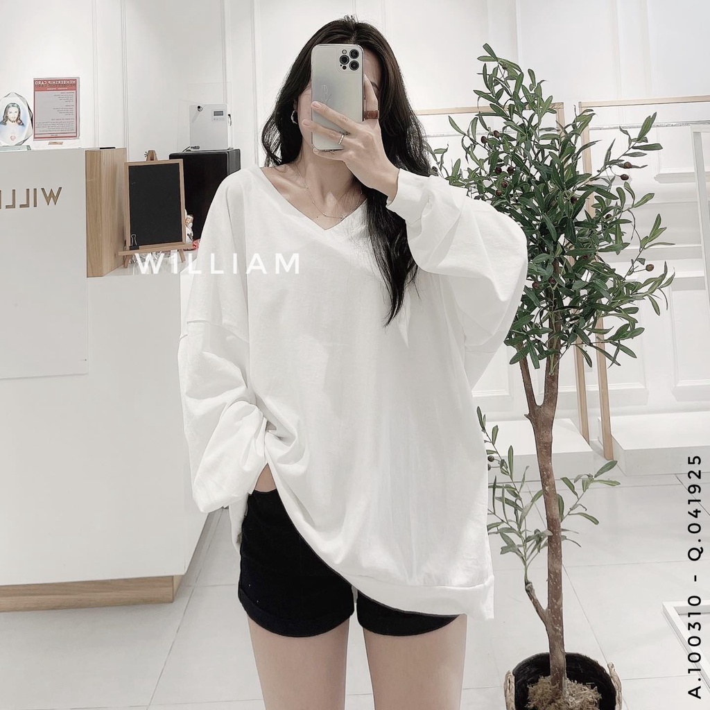 Áo hoodie cổ tim 2111 (100310)