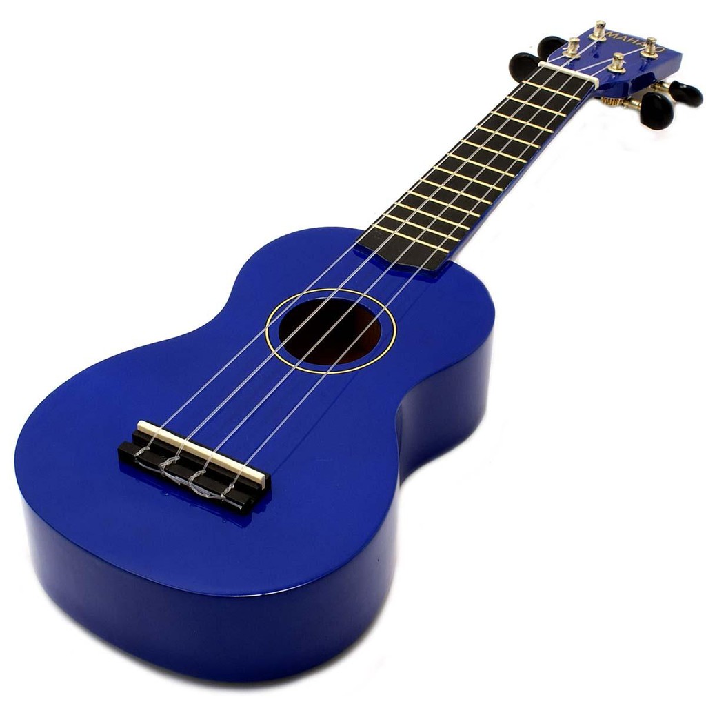 [GIAO NHANH 2H] Đàn Ukulele Gỗ Xanh Navy WOIM Soprano Size 21inch 53cm (Mua 1 Tặng 5)