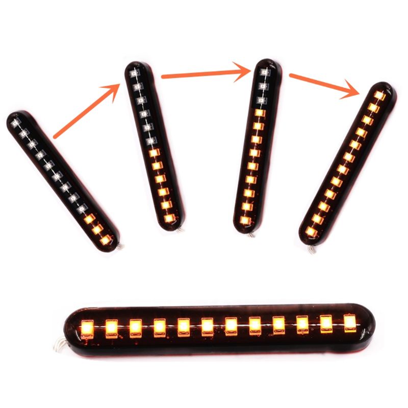Dây Đèn LED Tín Hiệu Xi Nhan Gắn Kính Chiếu Hậu Xe Hơi