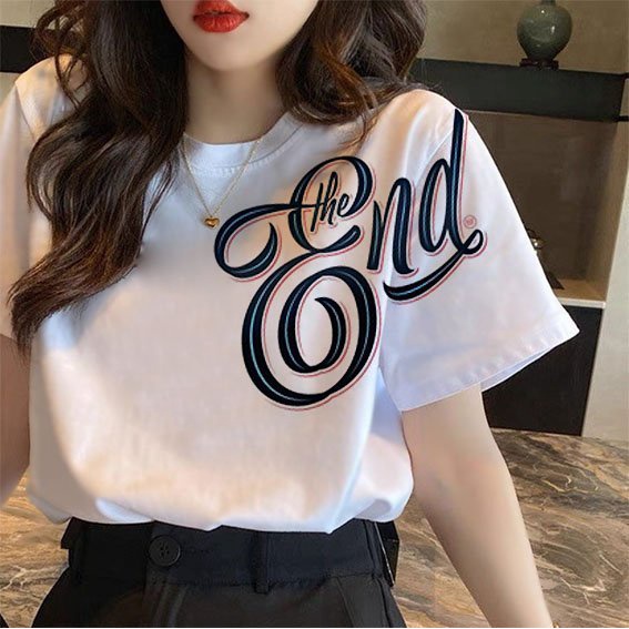 Áo Phông Nữ Mùa Hè 2023 (Đủ Size S đến 8XL) Vải Cotton Mát Áo Thun nữ Oversize- BeYourWaoo Mẫu ATNN525