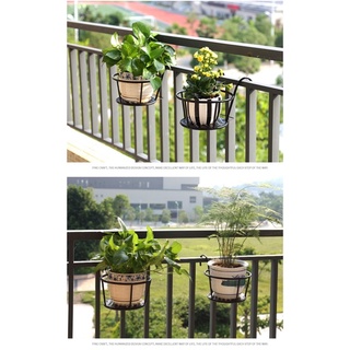 Giỏ hoa treo ban công bằng sắt