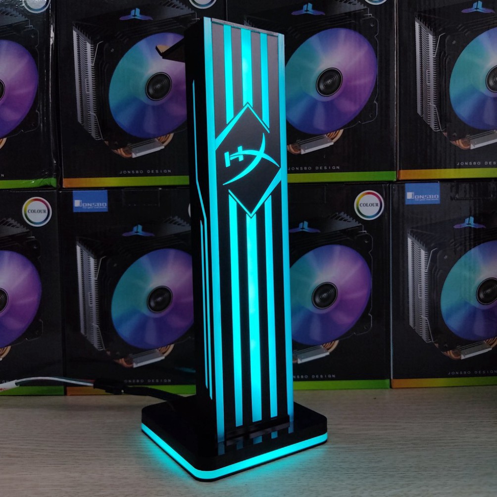 ☑  Giá treo tai nghe HyperX Led RGB Pro - Khiển màu tùy ý | BigBuy360 - bigbuy360.vn