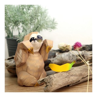 Mô hình giấy động vật Con lười