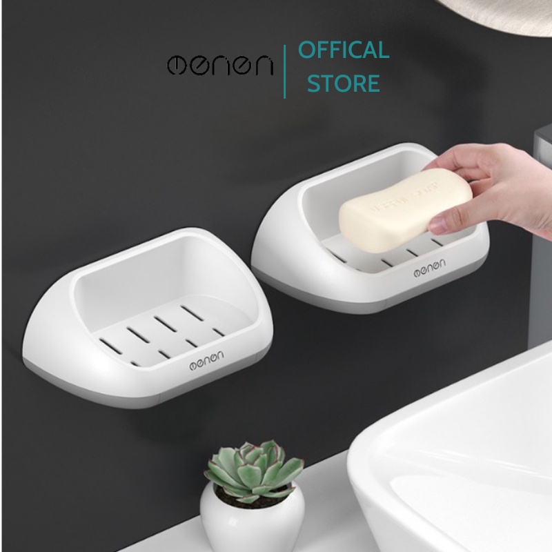 Giá Để Xà Bông Nhà Tắm Lắp Đặt Dán Tường Đa Năng OENEN, Giá Xà Bông OENON