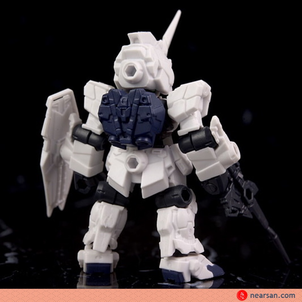 Gundam unicorn mô hình lắp ráp bandai robot mini chibi mse 10