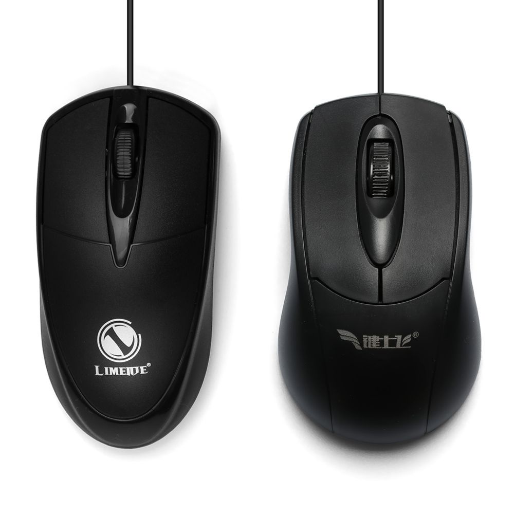 Bộ bàn phím có dây yên tĩnh và chuột nhạy để bàn thiết kế công thái học cổng cắm USB bền bỉ cho gia đình/ văn phòng