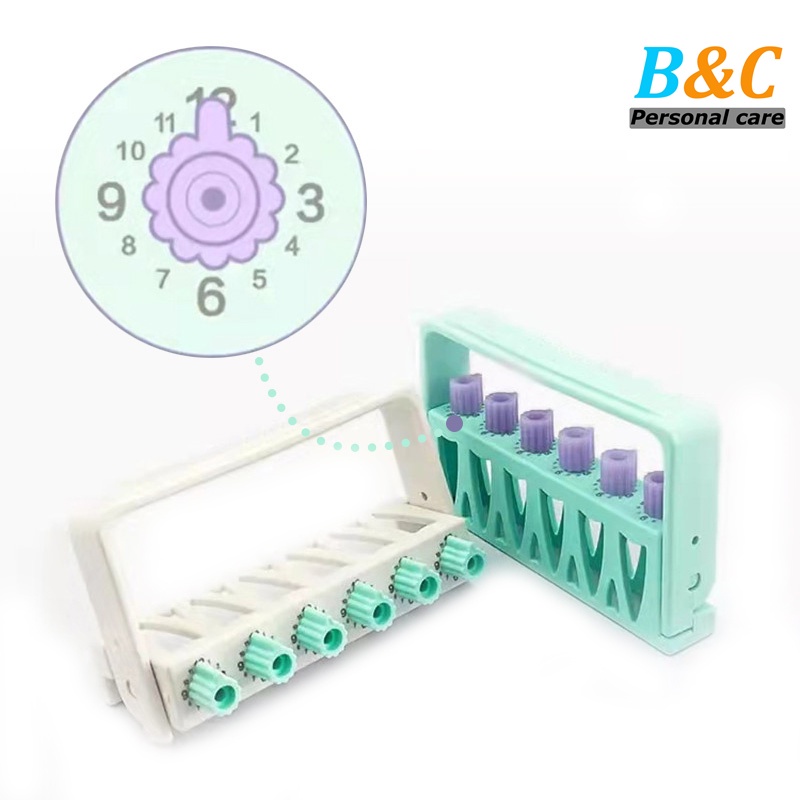 Giá Đỡ Khử Trùng Nha Khoa 6 Lỗ Đếm 12 Lần Tự Động Lấy Nét