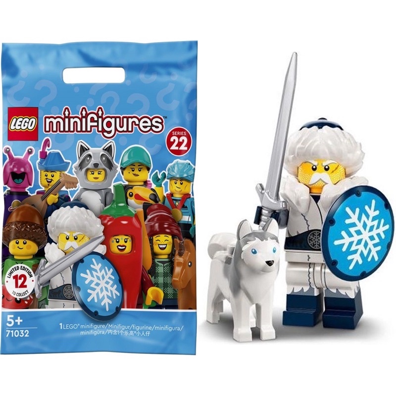 Nhân vật Lego minifigures chính hãng series 22 Snow Guardian