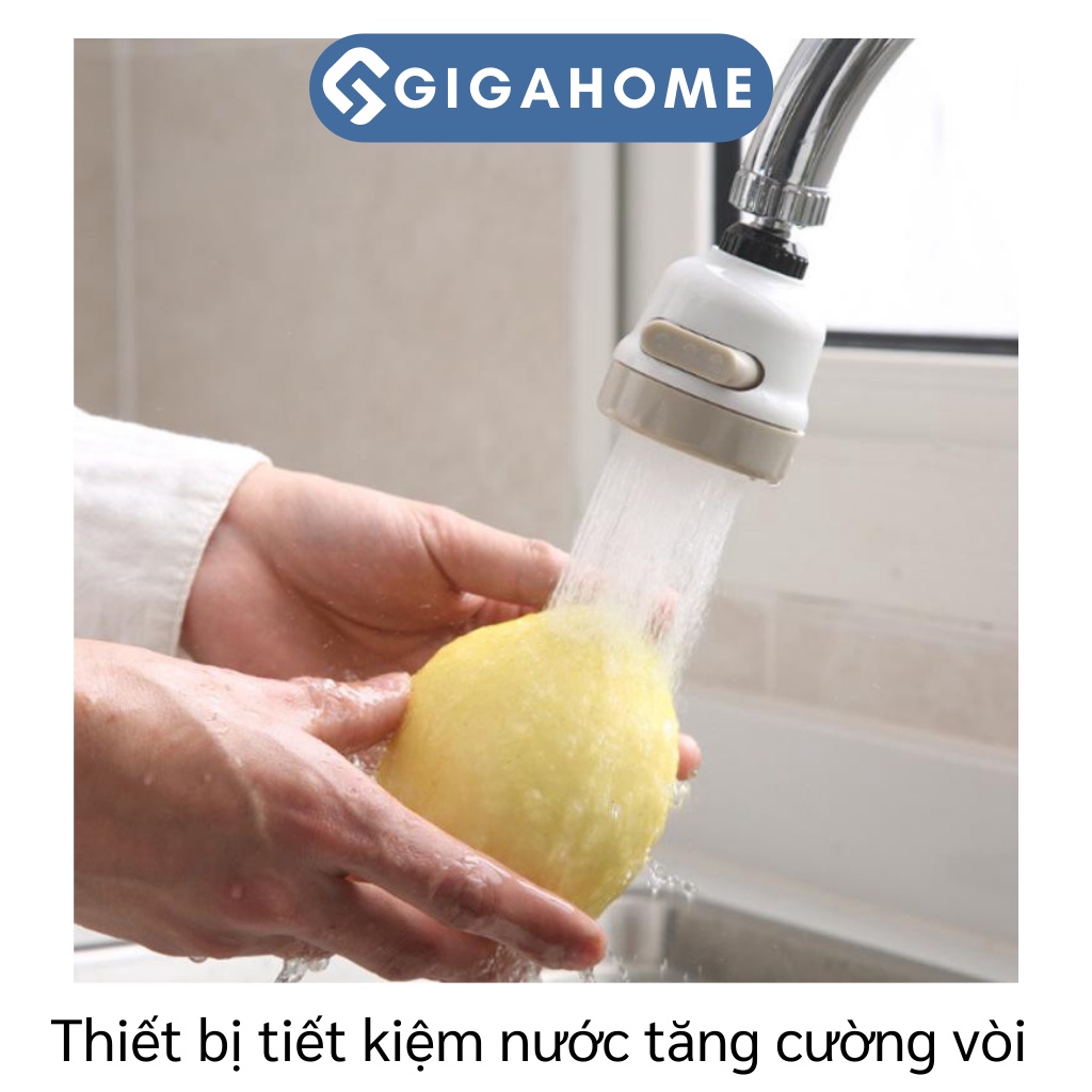 Đầu Nối Vòi Rửa Chén GIGAHOME Tăng Áp, Xoay 360 Độ, Có 2 Mức Điều Chỉnh 5708