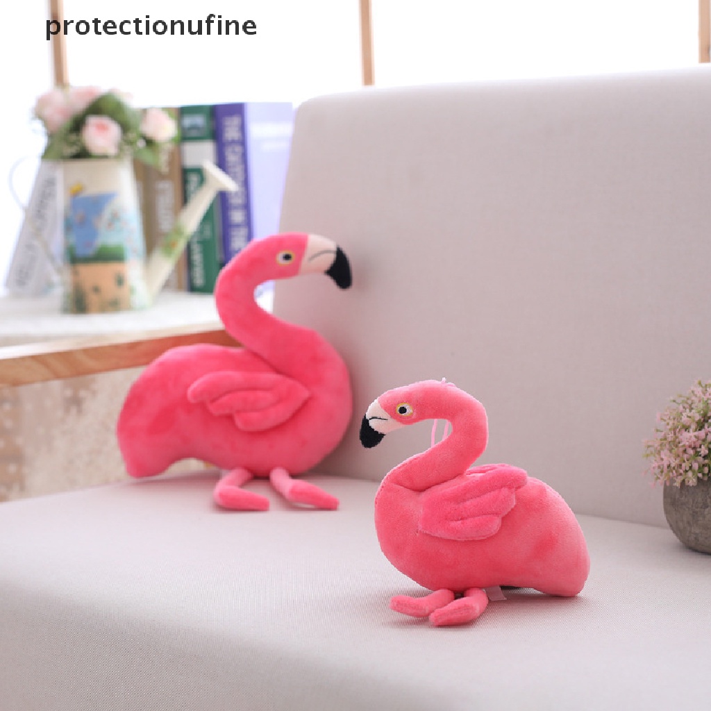 Thú Nhồi Bông Hình Chim Hồng Hạc Trái Tim Cao 15cm Chiều Cao 24cm PR3VN