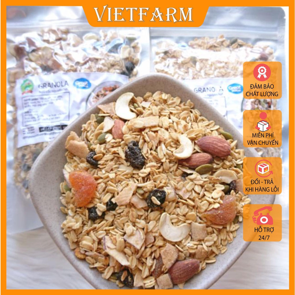 Ngũ Cốc Gannola Healthy - Ngũ Cốc Ăn Kiêng Nguyên Vị - Vinamart