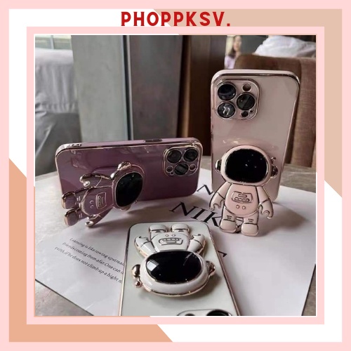 Ốp Điện Thoại Phi Hành Gia 6D Có Giá Đỡ Cho iP Full mã 7 8 6s 6 Plus XR XS Max,12,13Prmax.