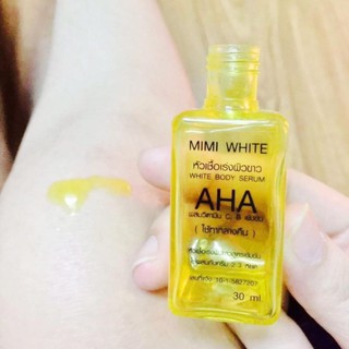 Serum Body trắng da MIMI WHITE AHA Thái Lan 30ml