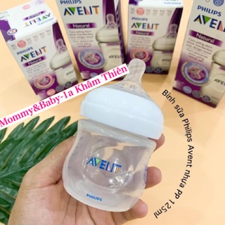 (CHÍNH HÃNG) Bình sữa Avent Natural 125ml núm xoắn