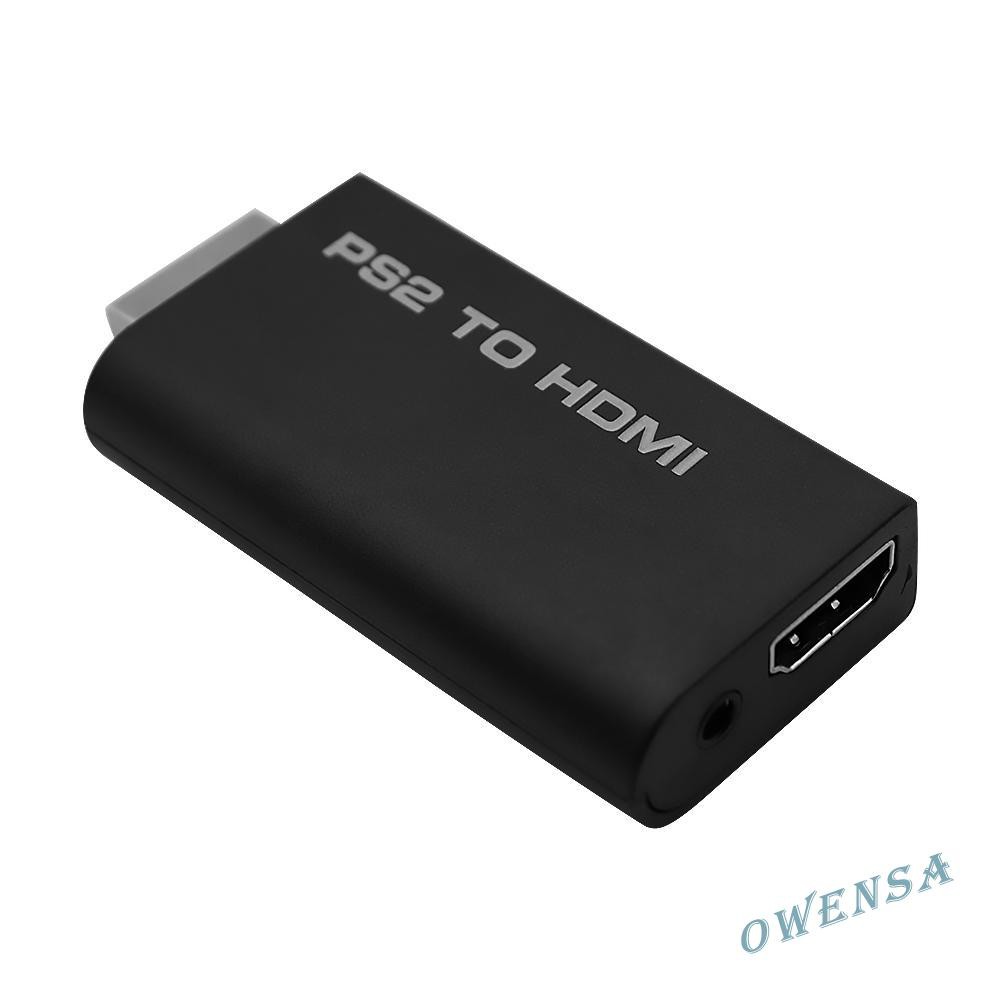 Ow  PS2 to HDMI Converter 1080P HD Audio Video Adapter Cable Support PS2 Model♥