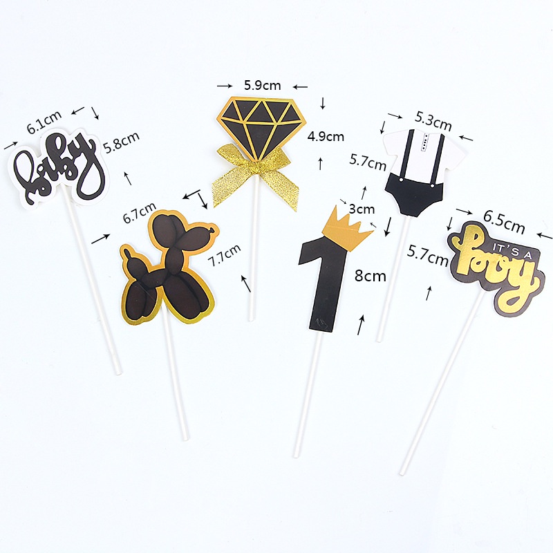 [SIÊU RẺ❤️] – SCG Baby 1 tuổi - Trang trí bánh sinh nhật bánh kem