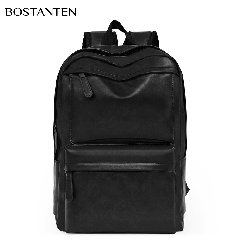 Ba Lô Đựng Máy Tính Bostanten Phong Cách Retro Hàn Quốc Thời Trang Thường Ngày Cho Nam