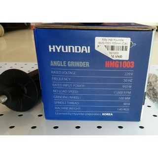 Máy mài Hyundai HMG1003 100mm