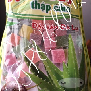 Combo 5 gói kẹo dâu dẻo mỗi gói 200gr