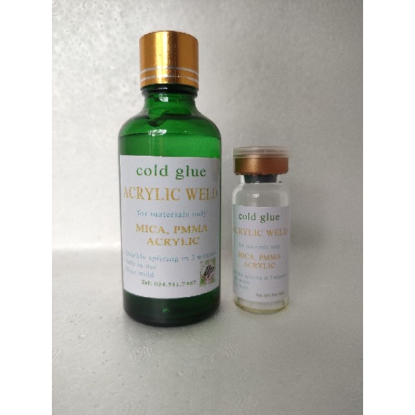 Keo lạnh dán nhựa Acrylic, Mica, Pmma, có tặng ống bơm keo VN DIY