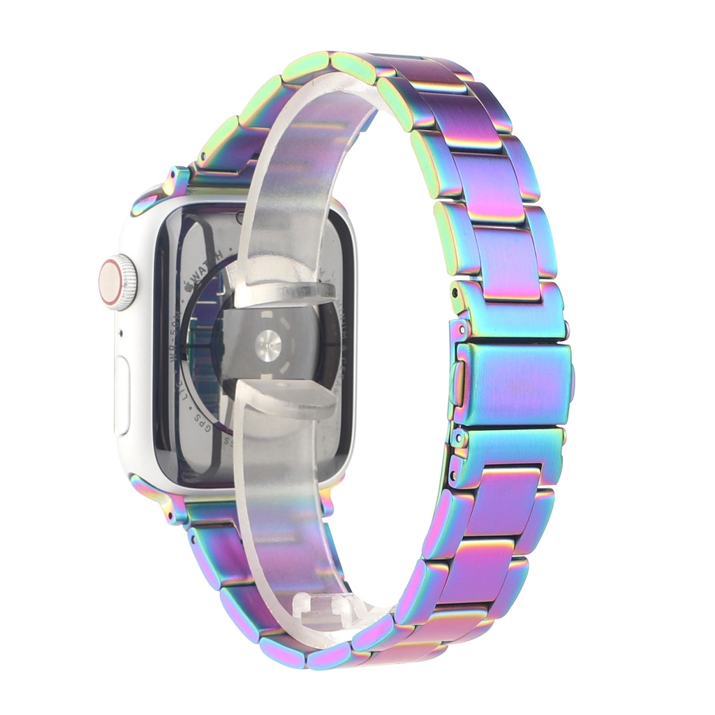 Dây Đeo Inox Cho Đồng Hồ Apple Watch Series 6 Se 5 4 3 2 1 38mm 40mm