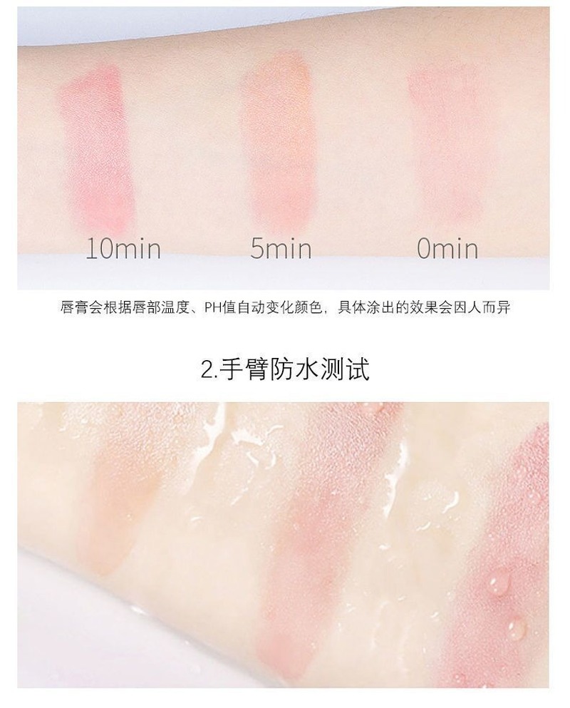 Son Môi Dưỡng Ẩm Thay Đổi Màu Theo Nhiệt Độ Độc Đáo Dành Cho Học Sinh