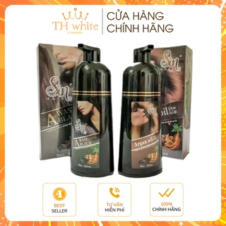 Dầu gội phủ bạc sin hair - dầu gội phủ bạc đen, nâu nhân sâm từ nhật bản