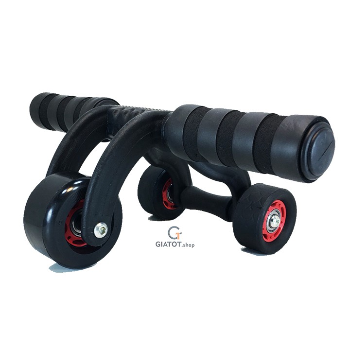 Con lăn tập bụng 3 bánh đa năng, Dụng cụ tập thể dục Tummy Trimmer giảm mỡ