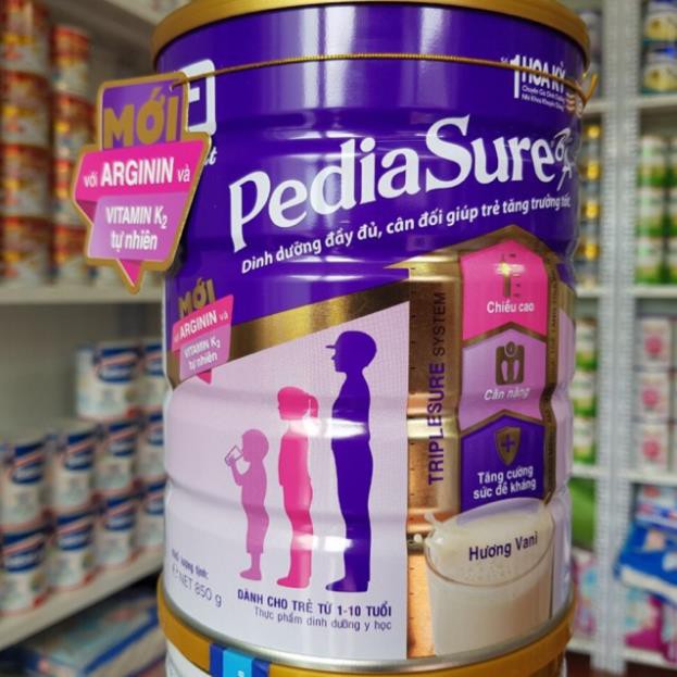 Sữa Bột Pediasure 850g hương Vani