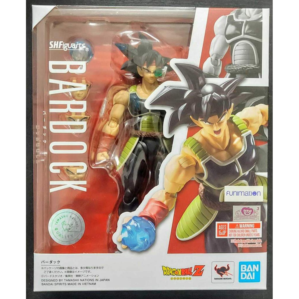 [Hàng Có Sẵn]Mô Hình Chính Hãng SHF Bardock