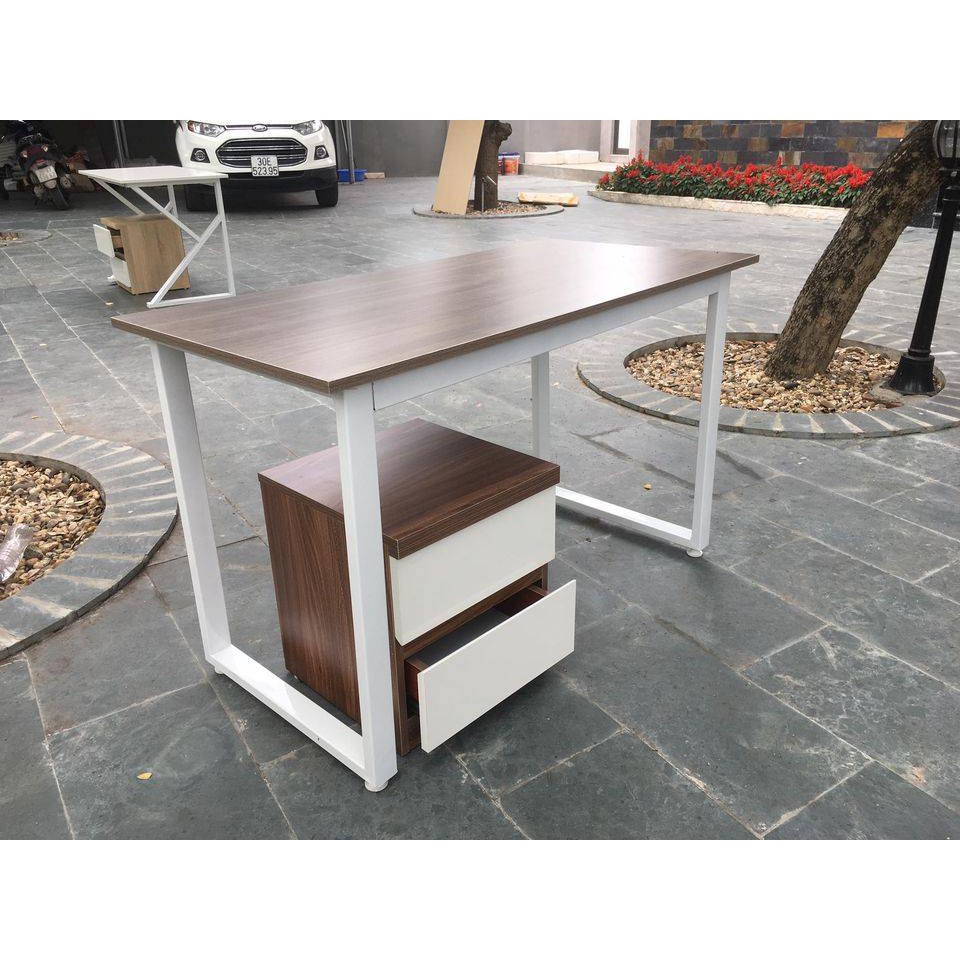 Bàn làm việc chân U kt 60x1,2m, cao 75cm giá tại xưởng | BigBuy360 - bigbuy360.vn