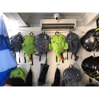 Balo khủng long vải nhung (Size 45L)