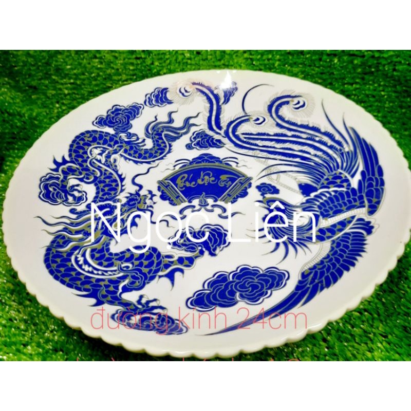 Bộ đồ thờ cúng Bát Tràng cao cấp sứ xanh kim  nhiều  chi  tiết