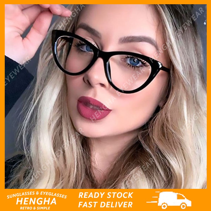 Mắt Kính Gọng Họa Tiết Da Báo Thời Trang Cho Nữ