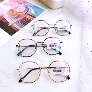 Gọng Kính Cận Kim Loại Mắt To