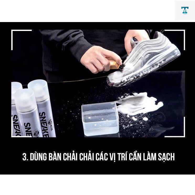 Chai Xịt Vệ Sinh Giày Bình Xịt Bọt Tuyết Tẩy Trắng Sneaker Cao Cấp FIIAGO Chuẩn & Chất