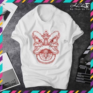 Áo Lân Sư Rồng 03 - Độc Quyền - HoCha89 - Vải Dày Mịn May Dây Cổ Móc Xích Cao Cấp (Có Hình Thật)