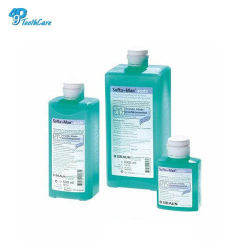 Softa Man Dung dịch rửa tay sát khuẩn nhanh từ Thuỵ Sĩ chính hãng.