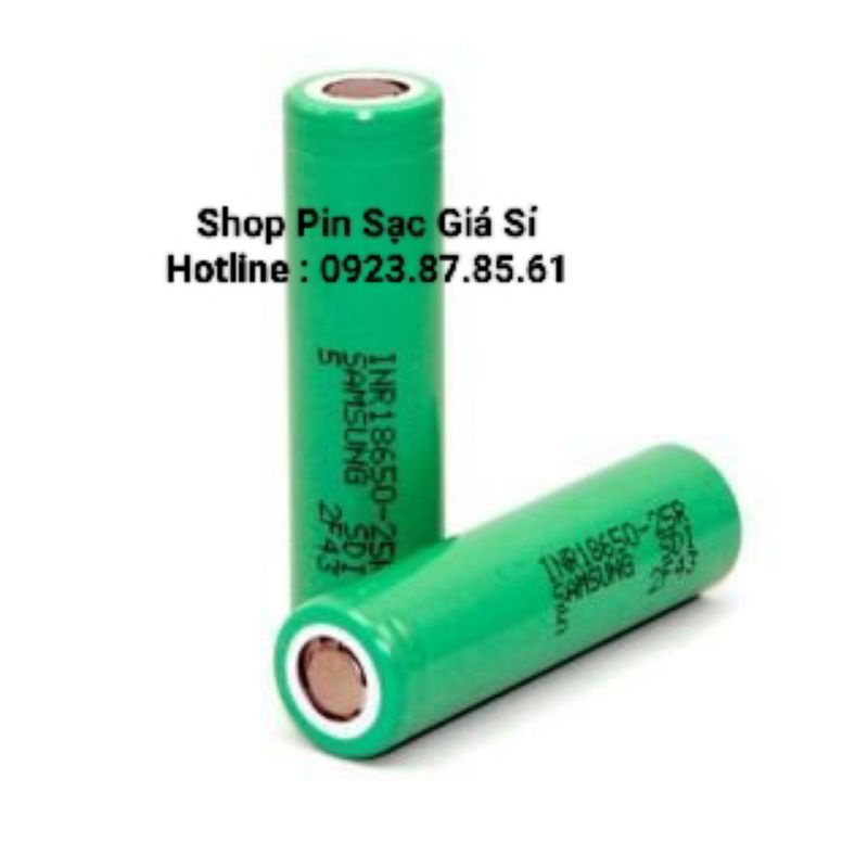 Pin 18650 Samsung 25R 2500mah Chính Hãng