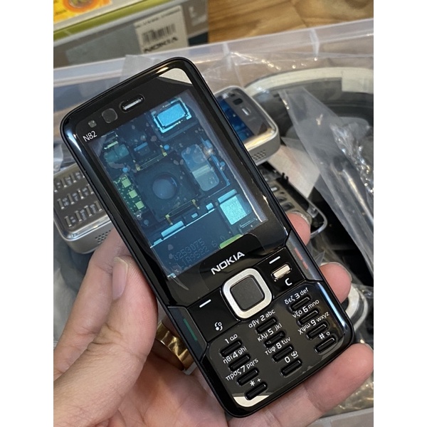 Vỏ chính hãng Nokia N82 trắng và đen