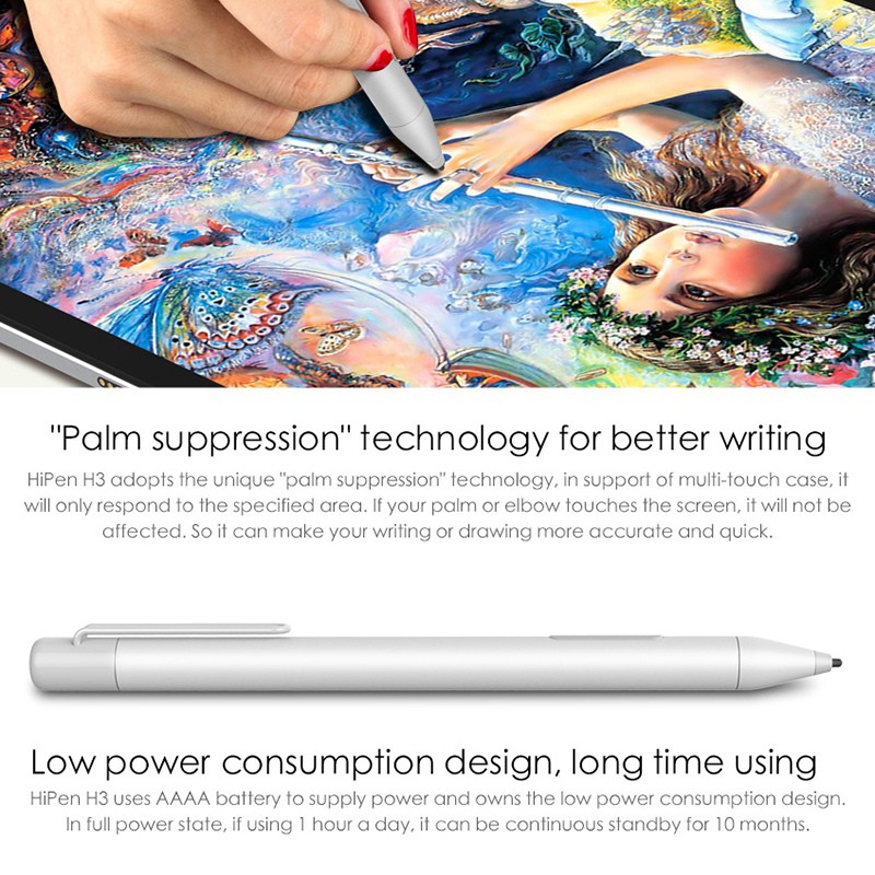 Bút Cảm Ứng Áp Suất H3 Cho Chuwi Minibook Stylus 60s Auto Sleep 1024