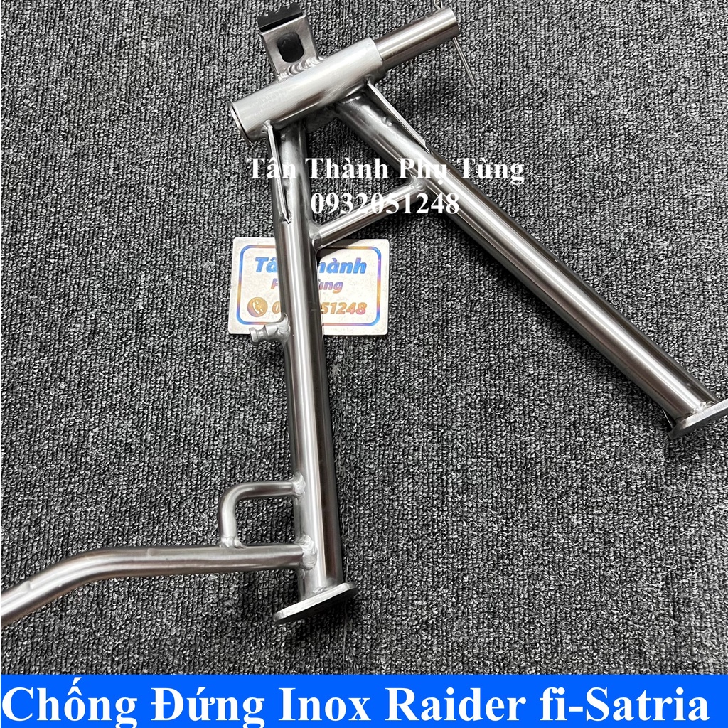 Chống Đứng Nghiêng Inox 304 Raider Fi, Satria