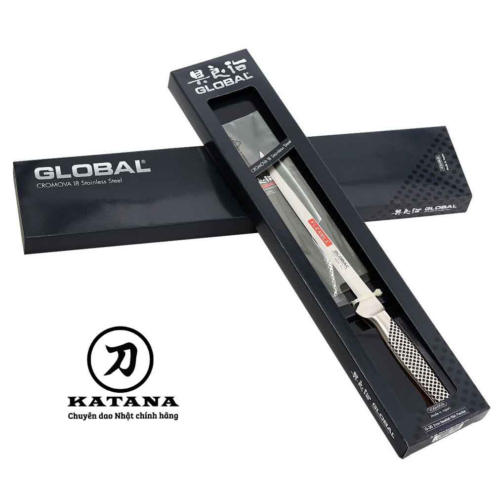Dao bếp Nhật cao cấp Global G30 Filleting Knife - Dao phi lê (210mm)