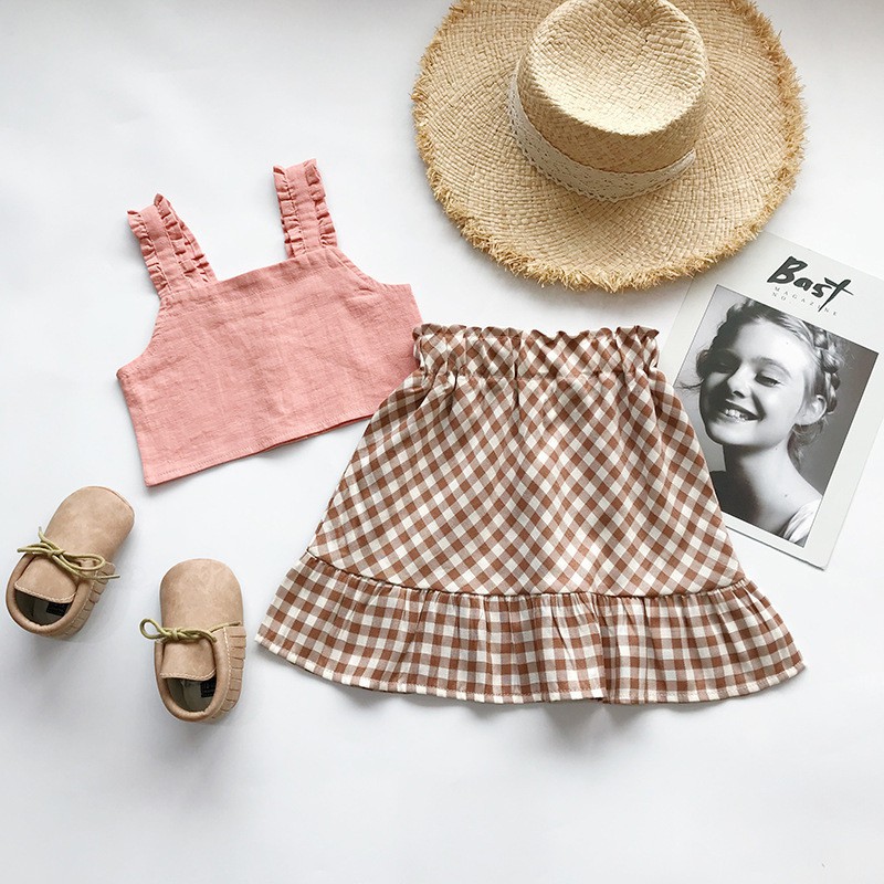 Set Đồ 2 Chi Tiết Thời Trang Xinh Xắn Cho Em Bé